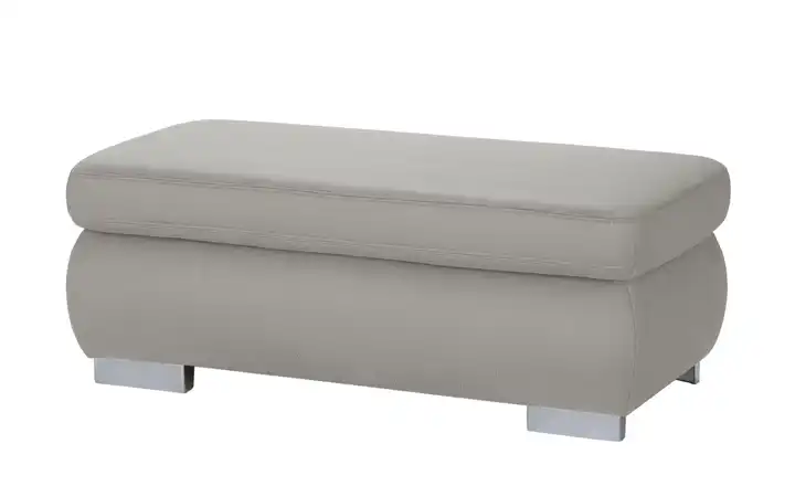 Kollektion Kraft XXL-Hocker Kathrin Hellgrau