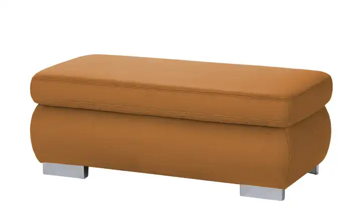 Kollektion Kraft XXL-Hocker Kathrin Cognacbraun