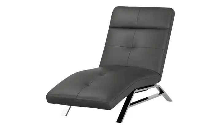 Relaxliege aus Leder Riva Fango