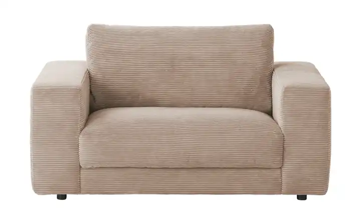 Jette Home Megasessel aus Cord Sila Hellbraun