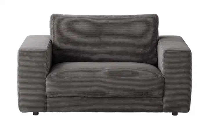 Jette Home Megasessel aus Cord Sila Anthrazit