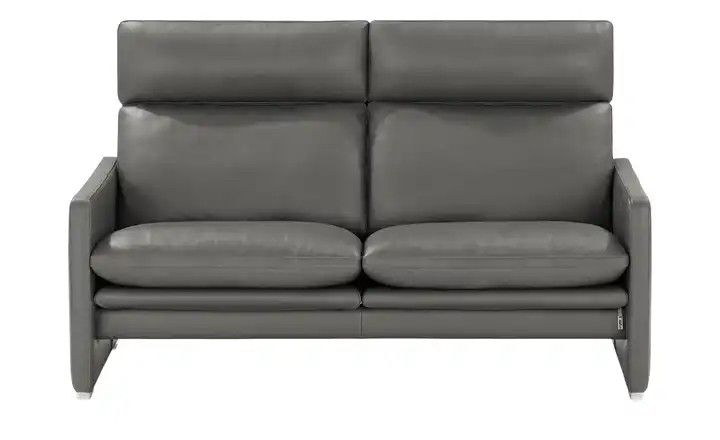 erpo just relax Ledersofa JR 290 Trento 2 Rauchblau