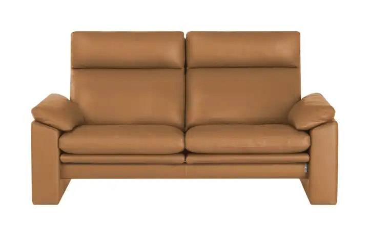 erpo just relax Ledersofa mit Relaxfunktion JR960 Bari 2 Cognacbraun