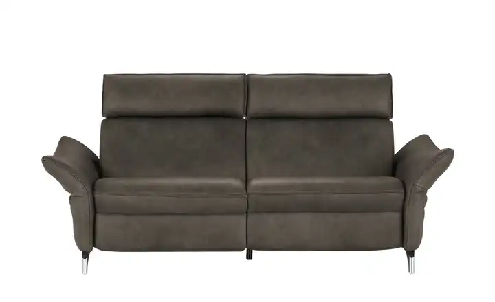 himolla Einzelsofa aus Echtleder 1926 Grundfunktion Dunkelbraun 2,5