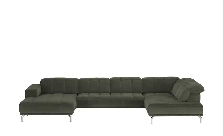 Kollektion Kraft Wohnlandschaft Sarina Olivgrün rechts Grundfunktion