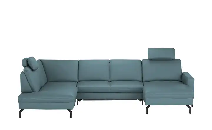 Kollektion Kraft Wohnlandschaft Grace links Aquablau