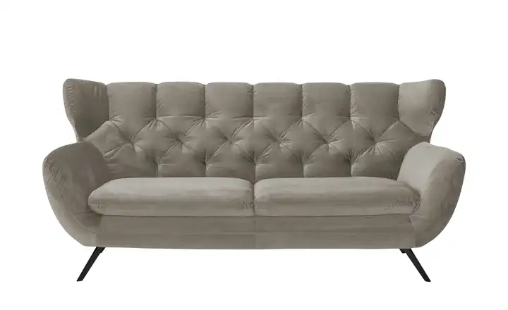 Jette Home Sofa Caldara 2,5 Schwarz Grau