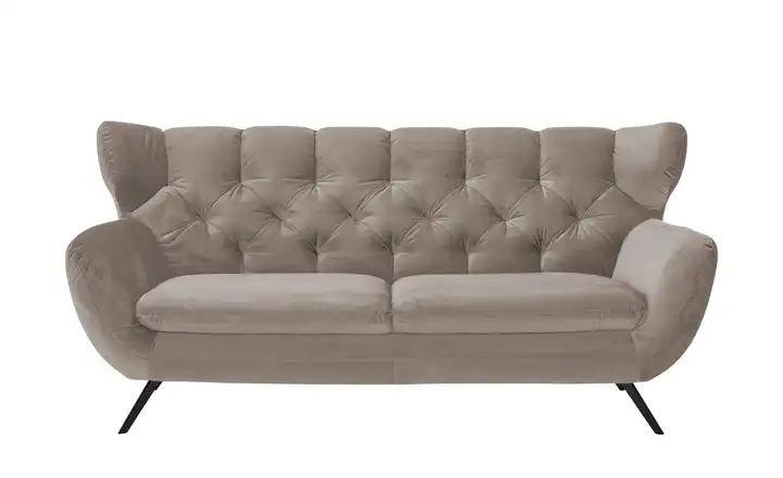 Jette Home Sofa Caldara 2,5 Schwarz Sand