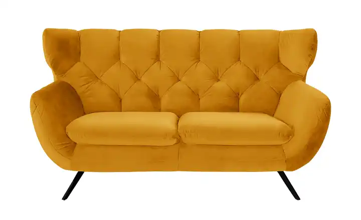 Jette Home Sofa Caldara 2 Schwarz Curry