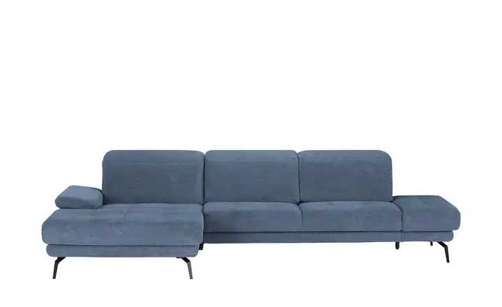 Kollektion Kraft Ecksofa Tessa Dunkelblau links Erweiterte Funktion