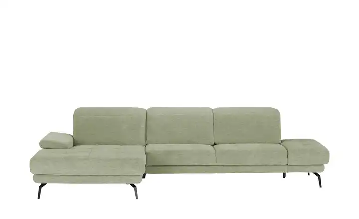 Kollektion Kraft Ecksofa Tessa Hellgrün links Erweiterte Funktion