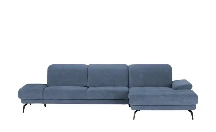 Kollektion Kraft Ecksofa Tessa Dunkelblau rechts Erweiterte Funktion