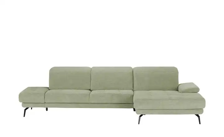 Kollektion Kraft Ecksofa Tessa Hellgrün rechts Erweiterte Funktion