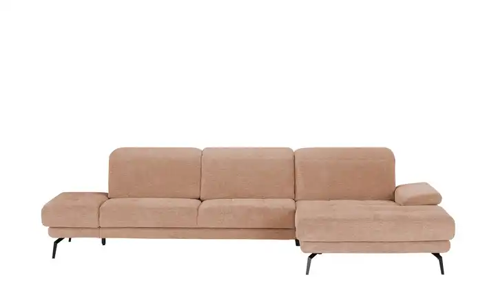 Kollektion Kraft Ecksofa Tessa Pfirsich rechts Erweiterte Funktion