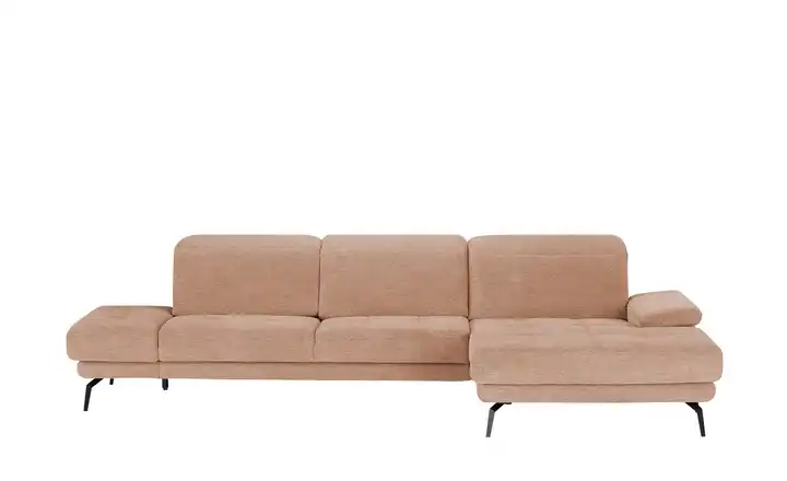 Kollektion Kraft Ecksofa Tessa Pfirsich rechts Grundfunktion