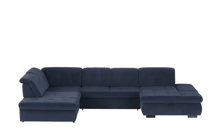 Kollektion Kraft Wohnlandschaft Marineblau links Erweiterte Funktion