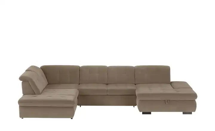 Kollektion Kraft Wohnlandschaft Braun links Erweiterte Funktion