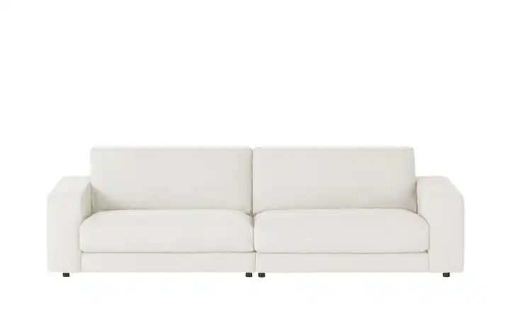 Jette Home Sofa Cord Sila 64 cm 290 cm Schneeweiß