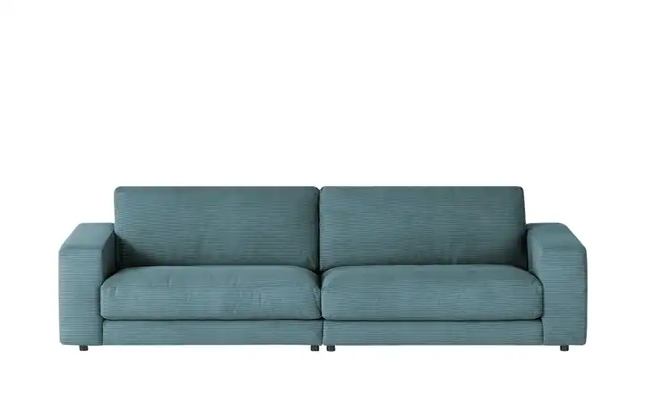 Jette Home Sofa Cord Sila 64 cm 290 cm Petrol