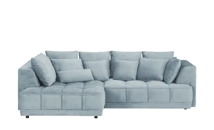 Twist Ecksofa aus Samt Tiga