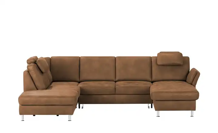 Kollektion Kraft Wohnlandschaft Veit Braun links Erweiterte Funktion
