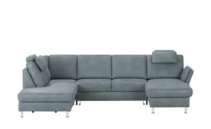 Kollektion Kraft Wohnlandschaft Veit Rauchblau links Erweiterte Funktion