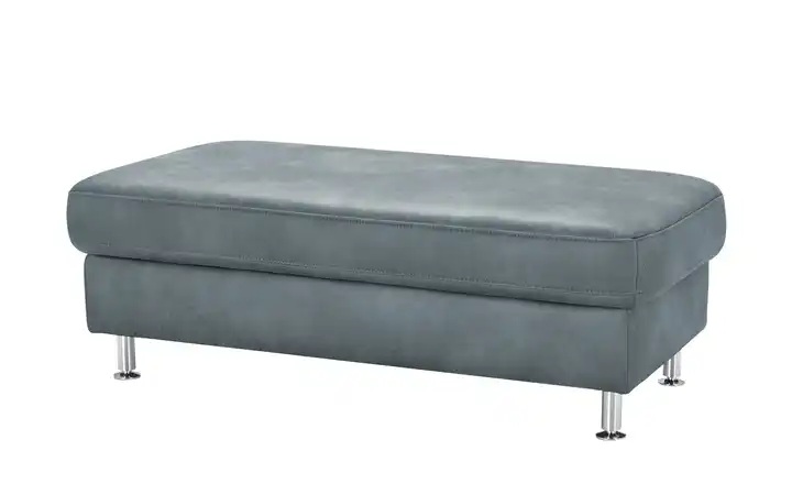 Kollektion Kraft XXL Hocker Veit Rauchblau Stauraum unter der Sitzfläche