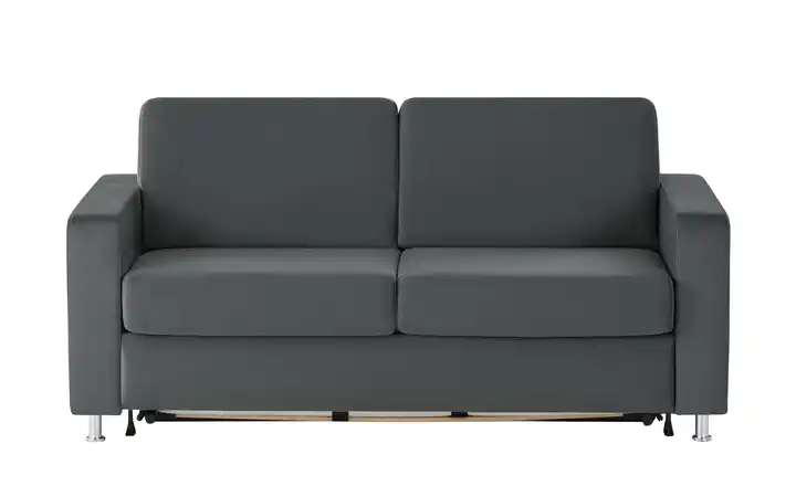 nehl Schlafsofa Boston Deluxe Zylinder Anthrazit