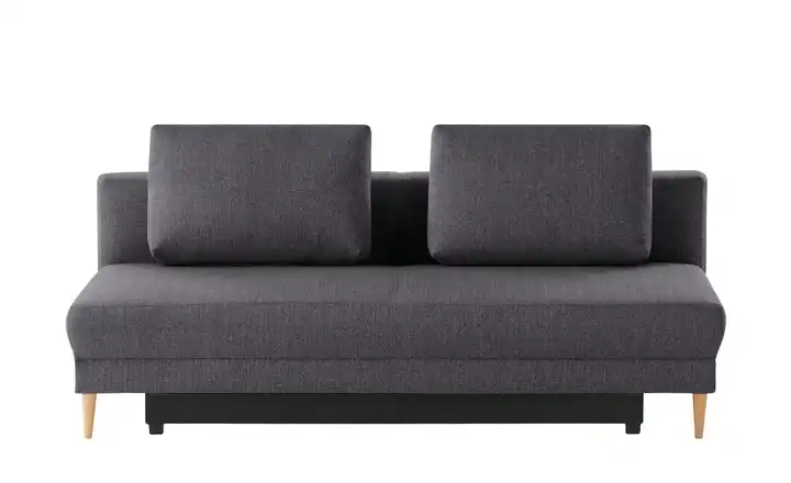 Schlafsofa mit Schlaffunktion Genua Kegel 140 cm Anthrazit