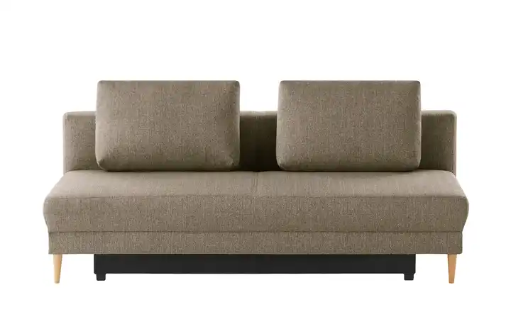 Schlafsofa mit Schlaffunktion Genua Kegel 140 cm Steingrau