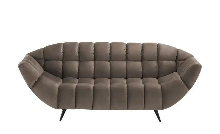 Twist Einzelsofa aus Mikrofaser Gappa Braun 2
