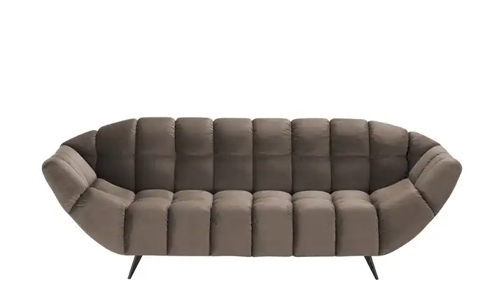 Twist Einzelsofa aus Mikrofaser Gappa Braun 3