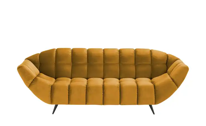 Twist Einzelsofa aus Mikrofaser Gappa Goldfarben 3