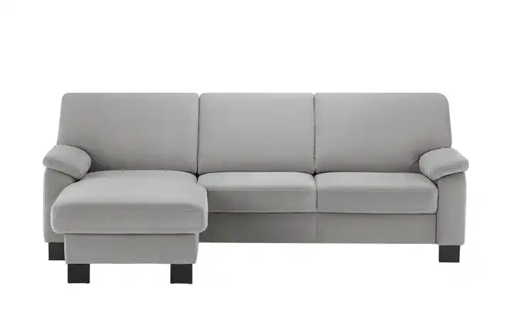 Kollektion Kraft Ecksofa Veit Silbergrau links ohne