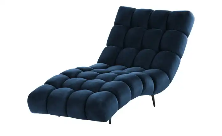 switch Relaxliege Delphi Dunkelblau 80 cm Velours