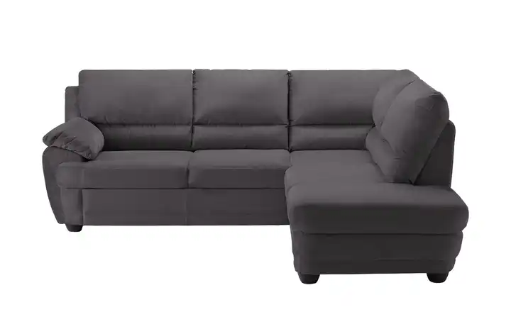 Primo Ecksofa  Nebolo Anthrazit rechts ohne
