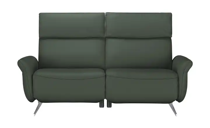 himolla Sofa 2,5 Sitzig  4150 Erweiterte Funktion Dunkelgrün