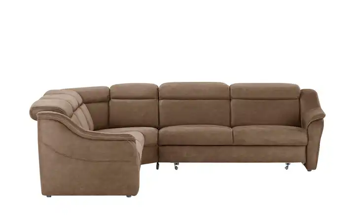 himolla Ecksofa 9707 Moccabraun links Erweiterte Funktion