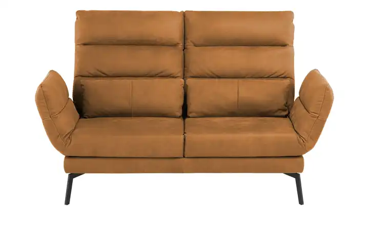 Max Schelling Sofa 2-sitzig Sentence Komfort  ohne Cognacbraun