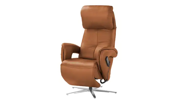 Hukla Relaxsessel Pierre Cognacbraun