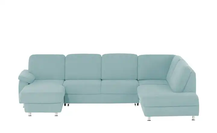 Kollektion Kraft Wohnlandschaft Oliver rechts Eisblau ohne
