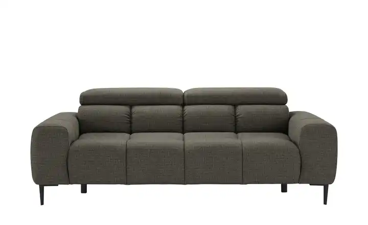 Twist Sofa 3-sitzig aus Flachgewebe Plaza