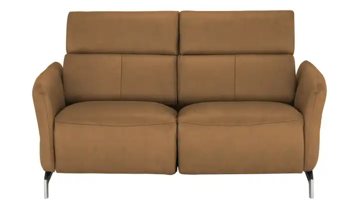 Primo Sofa 2-sitzig Messina Grundfunktion Cognacbraun