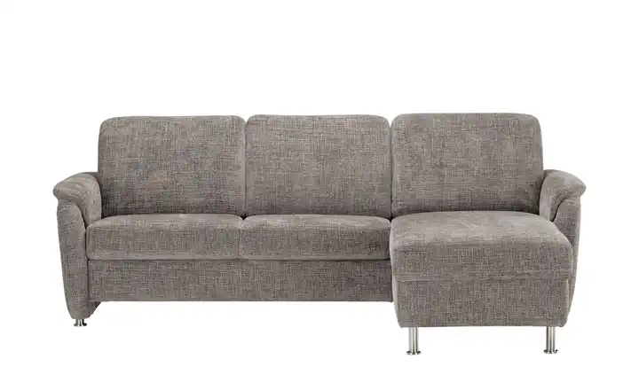 Polstermöbel Oelsa Ecksofa Selecta-Home Braun ohne rechts