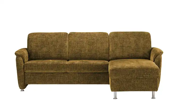Polstermöbel Oelsa Ecksofa Selecta-Home Ocker ohne rechts