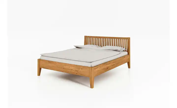 Massivholzbett Wildeiche 200 cm 210 cm
