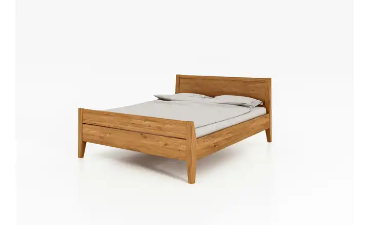 Massivholzbett Wildeiche 160 cm 200 cm