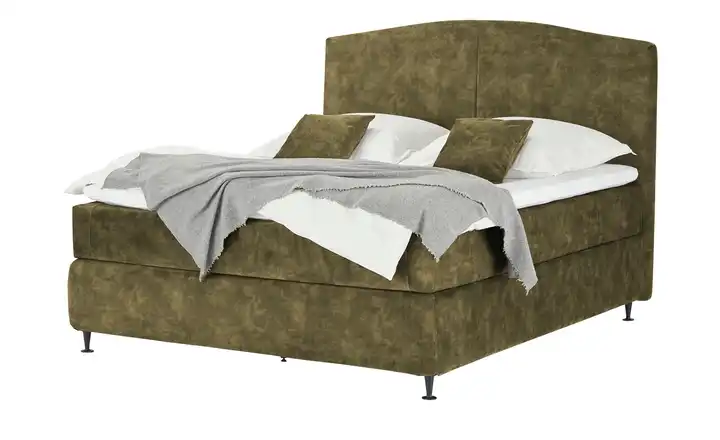 Kings and Queens Boxspringbett Skyer Grün 200 cm H3