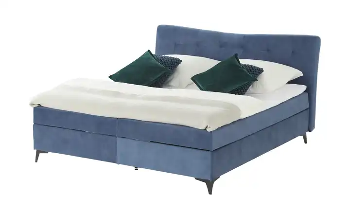 Boxbett mit Bettkasten Melrose Blau