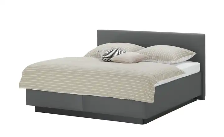 vanDoorn Polsterbett Wendematratze Flexline 2.0 200 cm Grau Kopfteilhöhe ca. 105 cm H4 & H5
